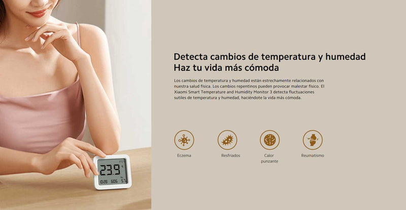 Monitor de temperatura y humedad Mi 3