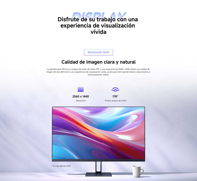 Monitor Xiaomi 2K A27Qi