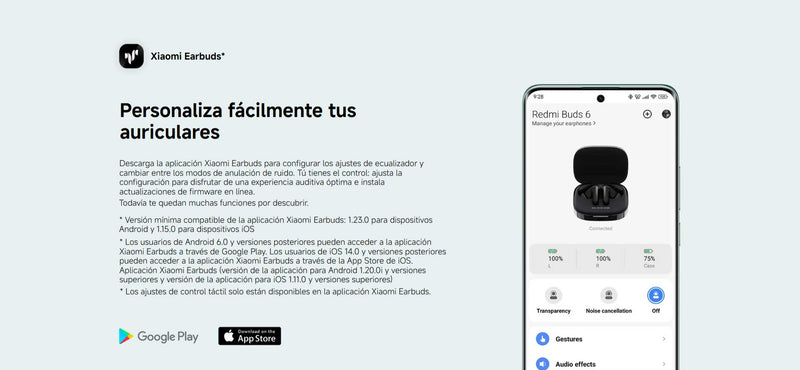 Auriculares Redmi Buds 6