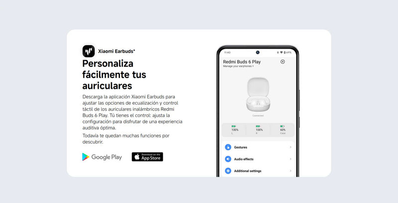 Auriculares Redmi Buds 6 Play