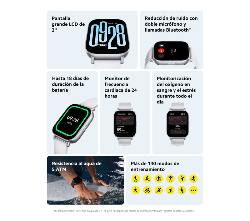 Reloj Inteligente Redmi Watch 5 Active