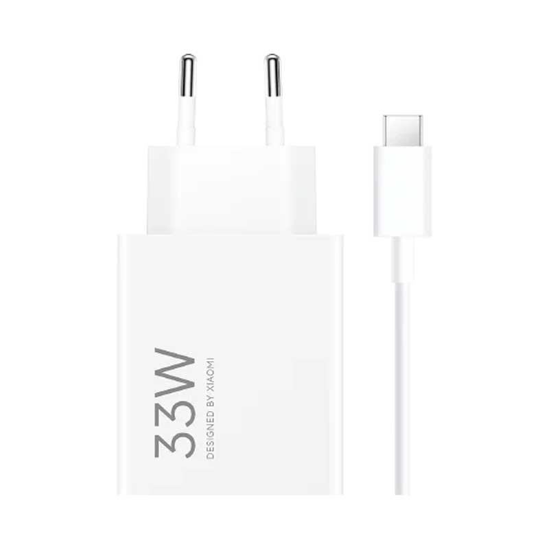 Cargador Xiaomi 33W Combo Type-A con Cable USB-C