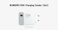 Cargador Xiaomi 33W Combo Type-A con Cable USB-C