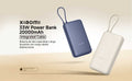 Power Bank Xiaomi 33W 20000mAh Cable Integrado