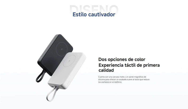 Xiaomi 33w Power Bank Inalámbrico 10000 mAh (cable integrado)