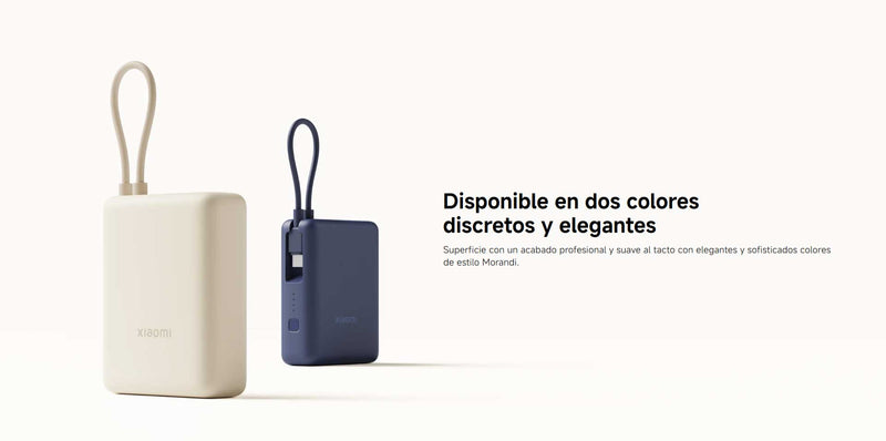 Xiaomi 33w Power Bank 10000 mAh (cable integrado)