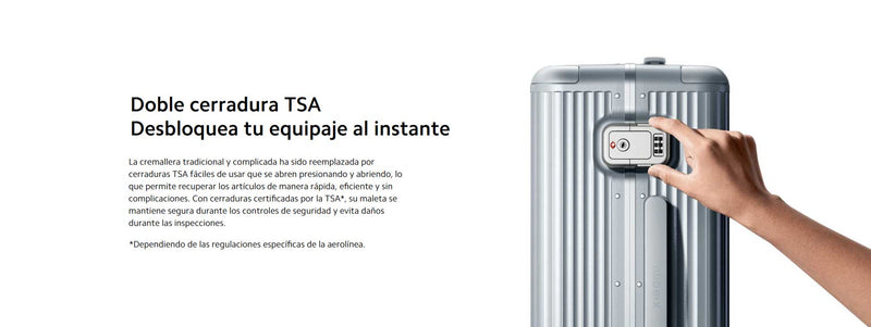 Valija con marco de aluminio Xiaomi 20
