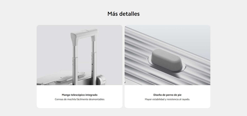 Valija con marco de aluminio Xiaomi 20