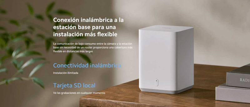 Cámara Solar de Exterior Xiaomi BW400 Pro Set