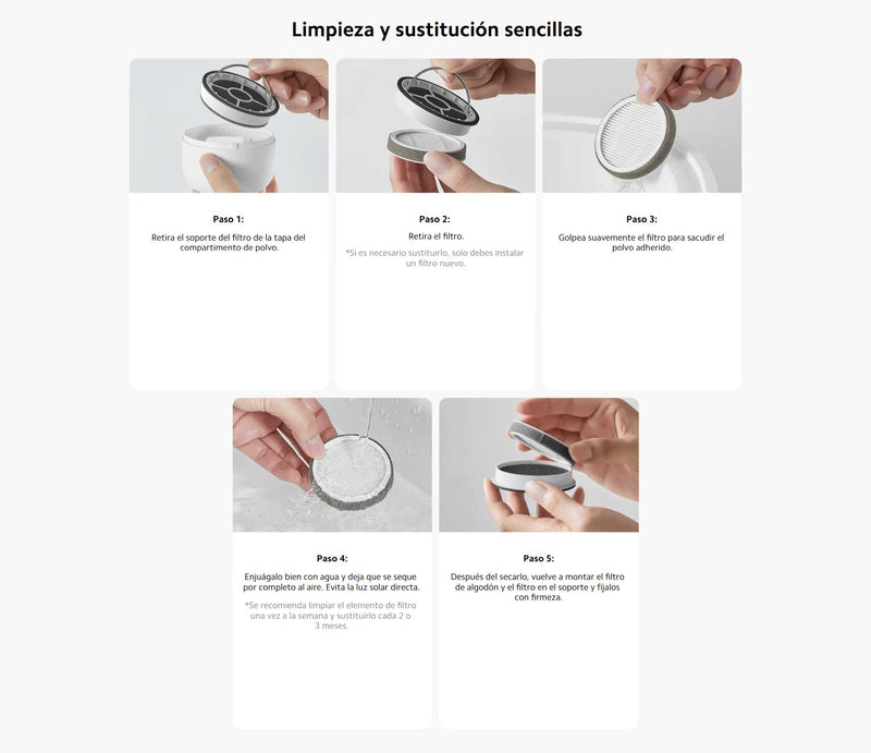 Xiaomi Dust Mite Vacuum Cleaner Pro Filtros (2-Pack)