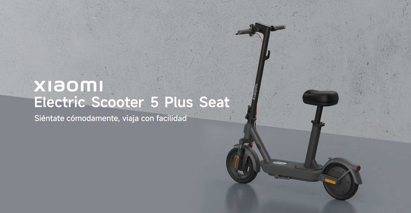 Scooter Eléctrico Xiaomi 5 Plus + Asiento