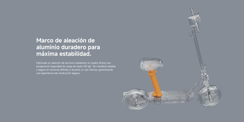 Scooter Eléctrico Xiaomi 5 Plus + Asiento
