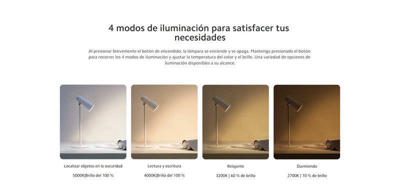 Lámpara Flexible Recargable Xiaomi