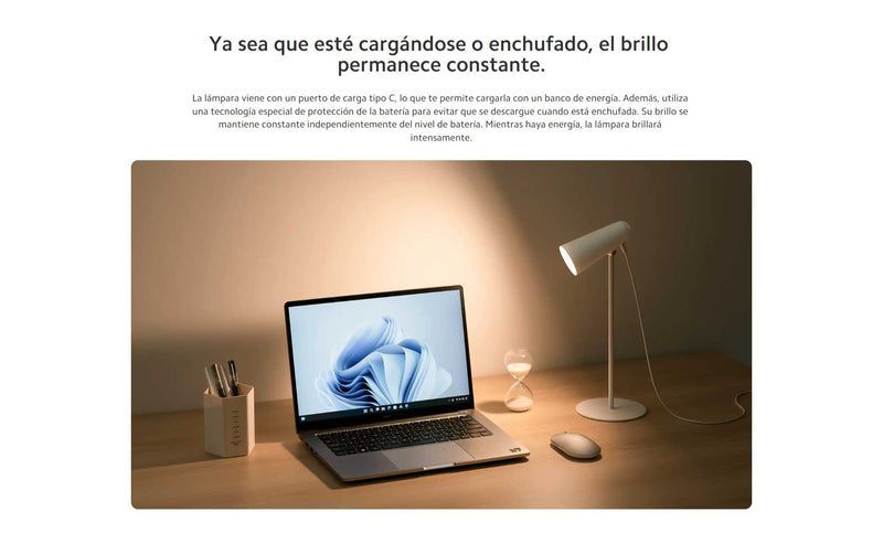 Lámpara Flexible Recargable Xiaomi