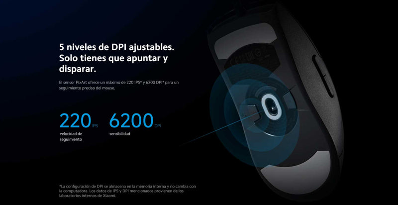 Mouse Gaming Xiaomi Lite