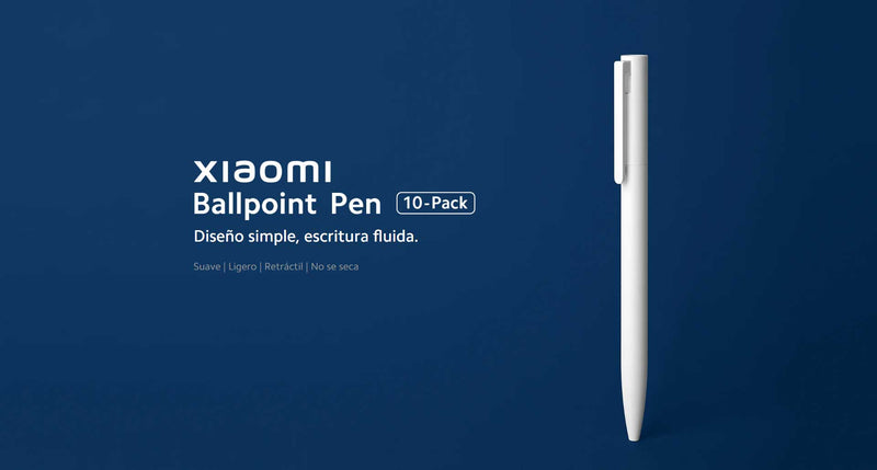 Xiaomi Bolígrafo de Alta Capacidad Pack de 10