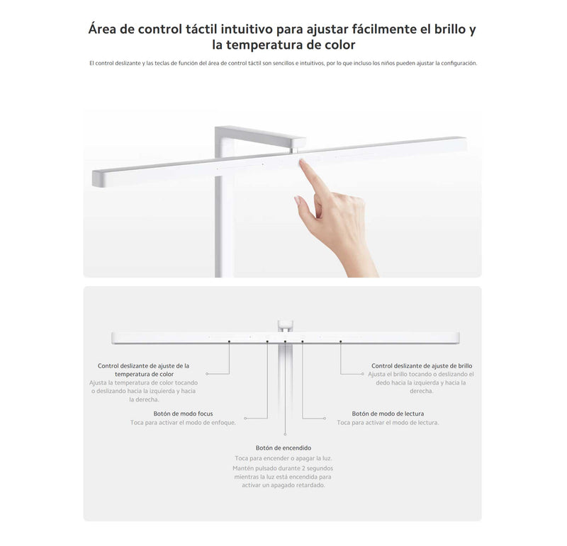 Lámpara LED de escritorio Xiaomi 2