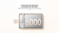 Power Bank inalámbrico Xiaomi 6000mAh
