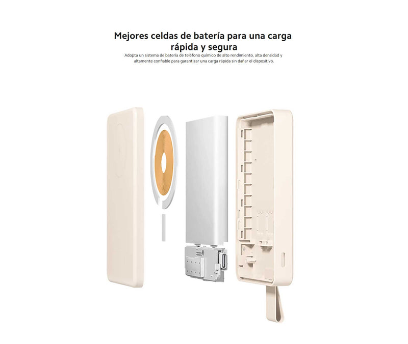 Power Bank inalámbrico Xiaomi 6000mAh