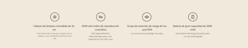 Xiaomi Barra de Luz de Lectura Magnética