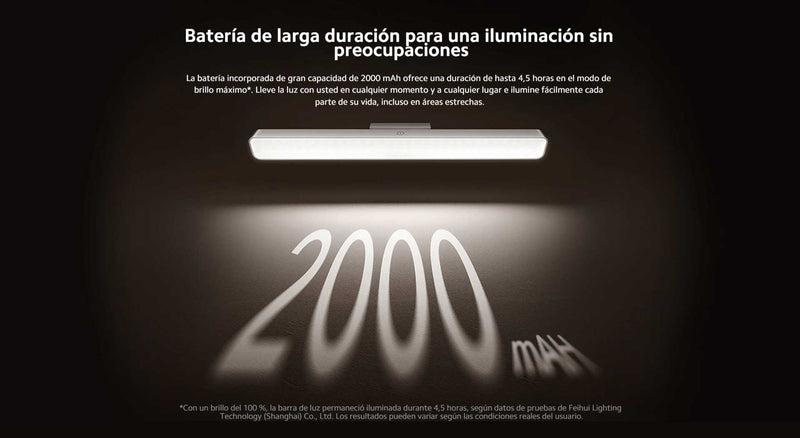 Xiaomi Barra de Luz de Lectura Magnética