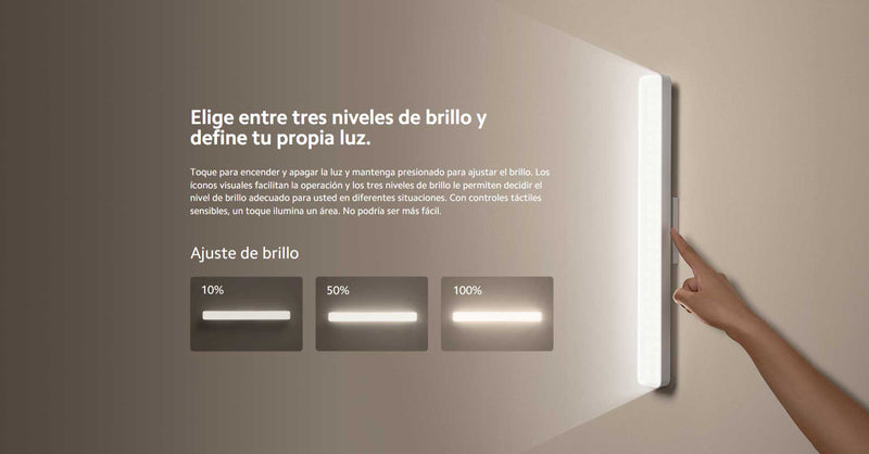 Xiaomi Barra de Luz de Lectura Magnética
