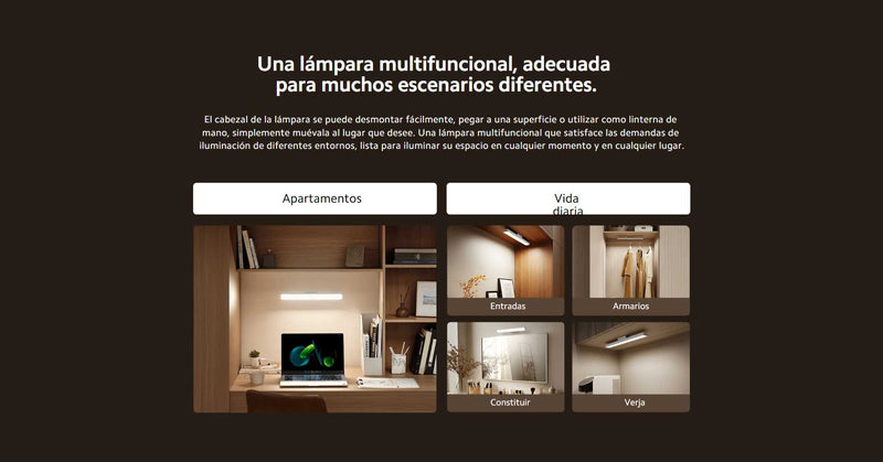 Xiaomi Barra de Luz de Lectura Magnética