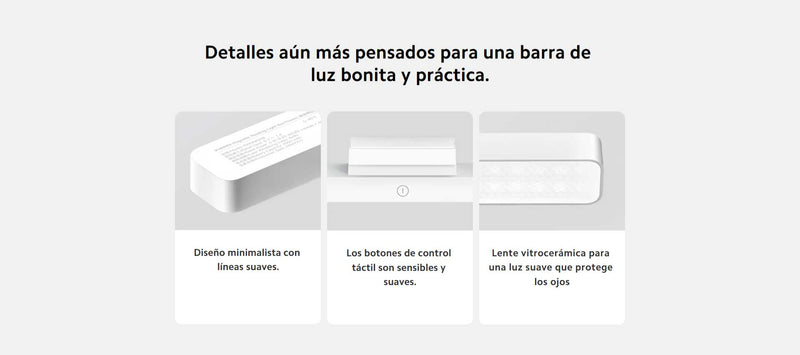 Xiaomi Barra de Luz de Lectura Magnética