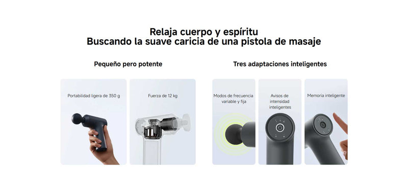 Pistola Masajeadora Xiaomi 2 Mini