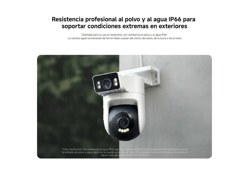 Cámara exterior dual Xiaomi CW500