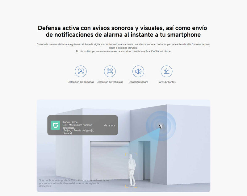 Cámara exterior dual Xiaomi CW500