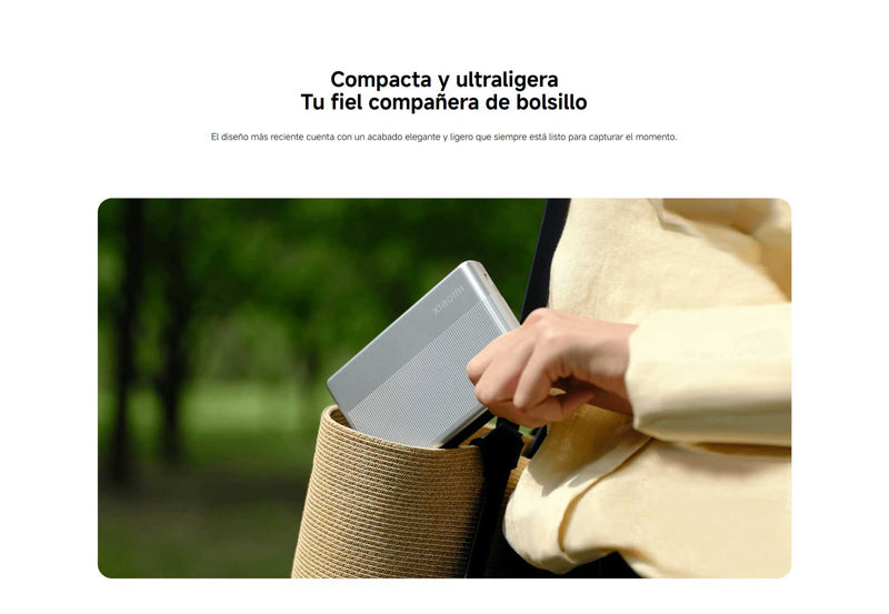 Impresora de Fotos Xiaomi Portátil 1S