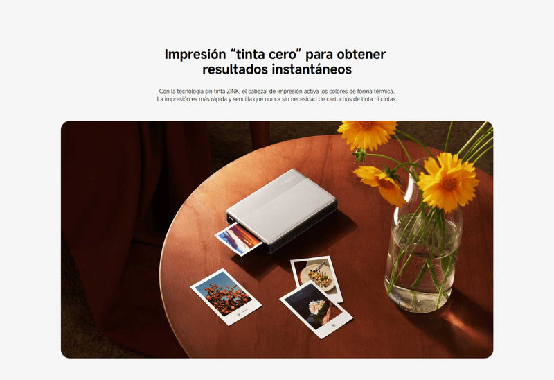 Impresora de Fotos Xiaomi Portátil 1S