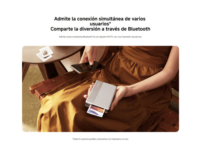 Impresora de Fotos Xiaomi Portátil 1S