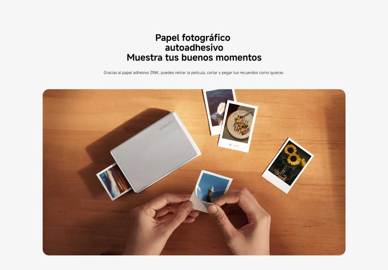 Impresora de Fotos Xiaomi Portátil 1S