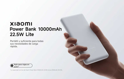 Power Bank Xiaomi Lite 10000mAh 22.5W