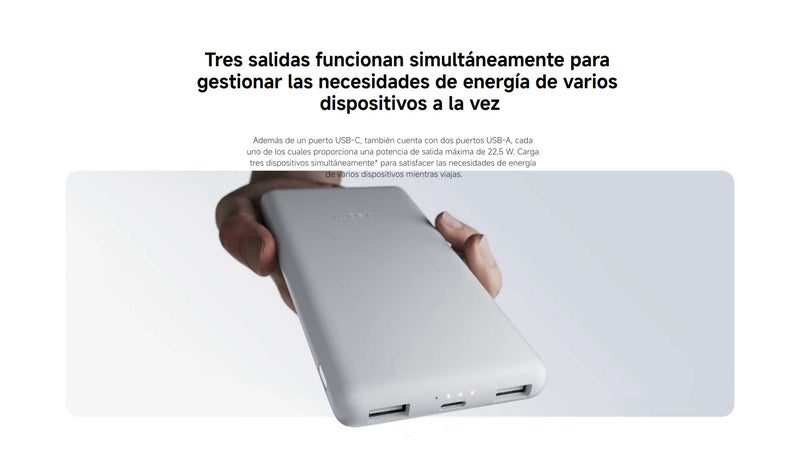 Power Bank Xiaomi Lite 10000mAh 22.5W