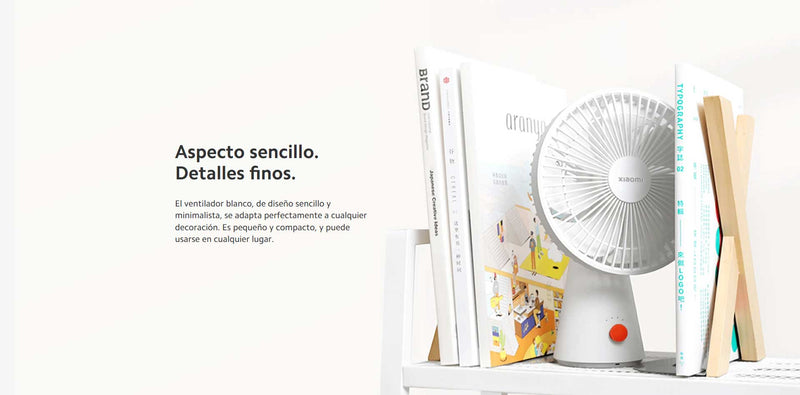 Mini Ventilador Recargable Xiaomi