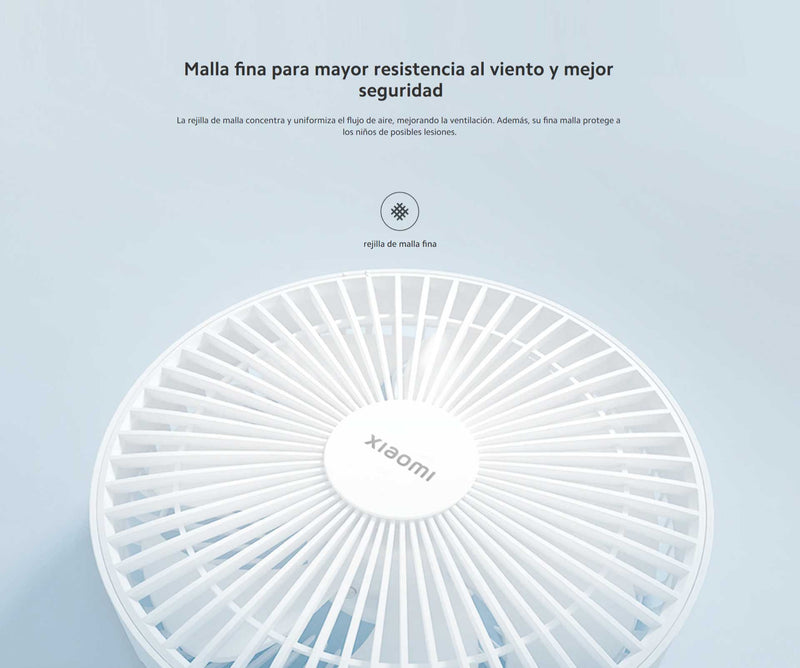 Mini Ventilador Recargable Xiaomi