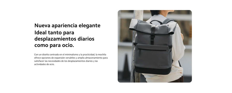 Mochila Casual Enrollable Xiaomi