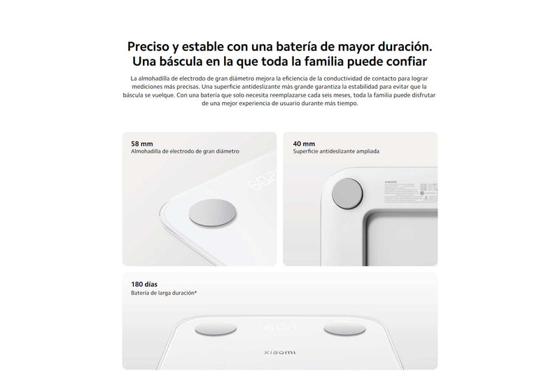 Balanza de Composición Corporal Xiaomi S400