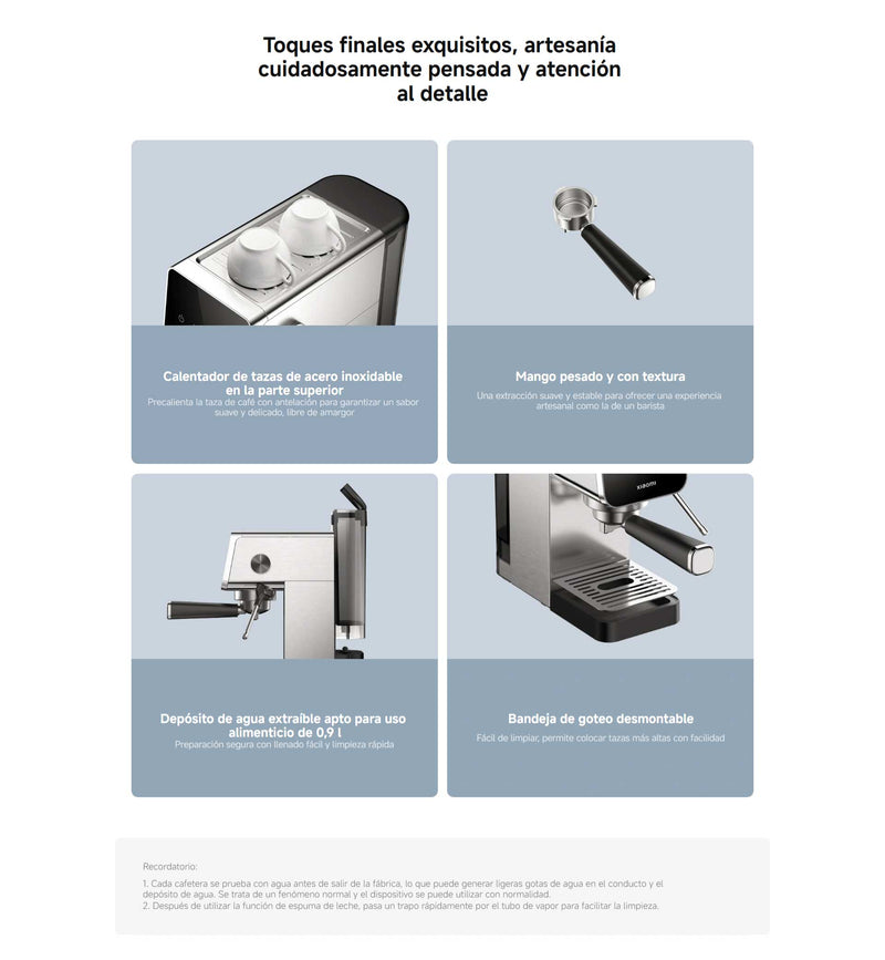 Máquina Xiaomi Semi-automática de Espresso