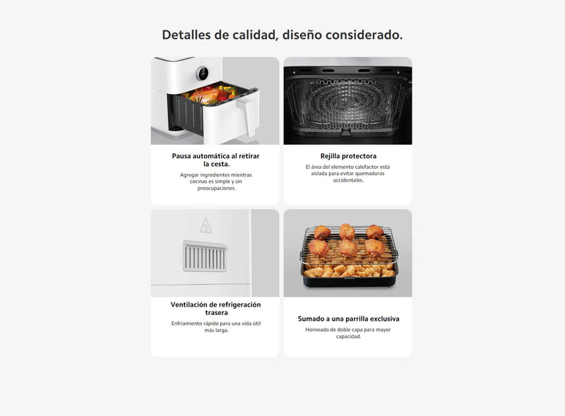 Freidora de Aire Inteligente Xiaomi 6.5L