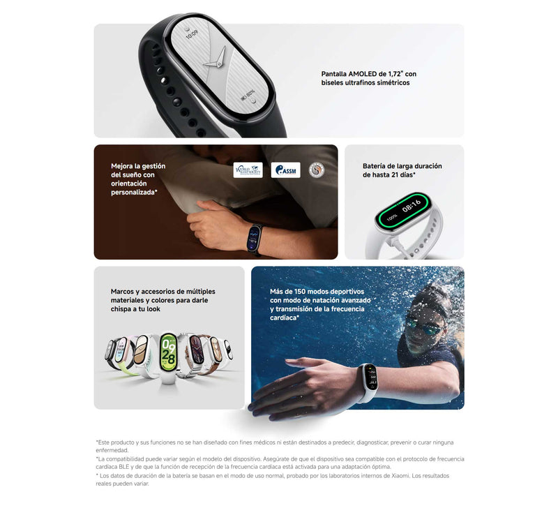 Reloj Inteligente Xiaomi Smart Band 10