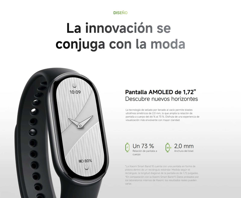Reloj Inteligente Xiaomi Smart Band 10