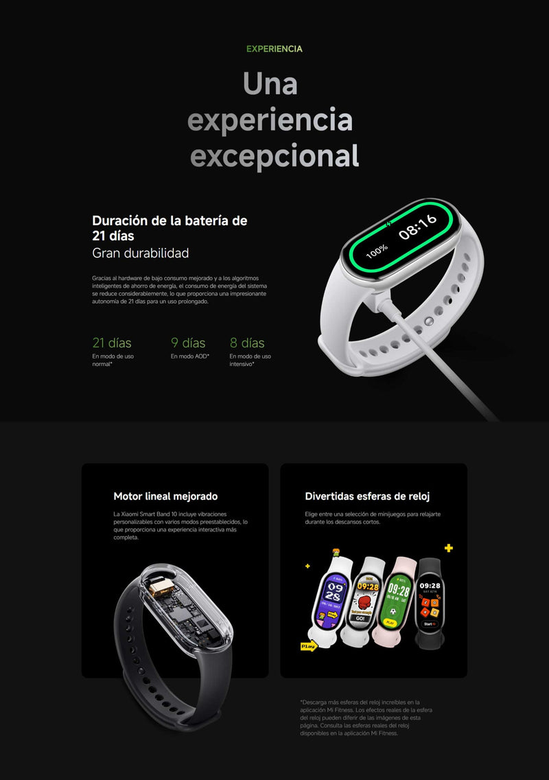 Reloj Inteligente Xiaomi Smart Band 10