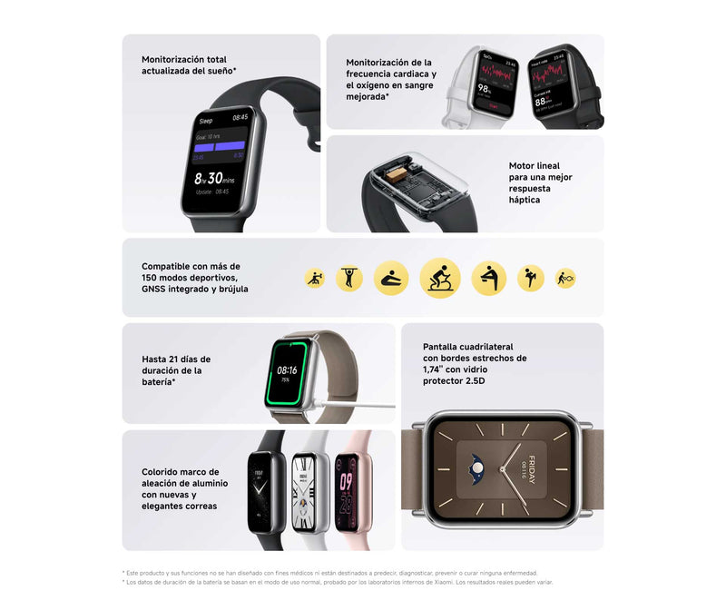 Reloj Inteligente Xiaomi Smart Band 9 Pro
