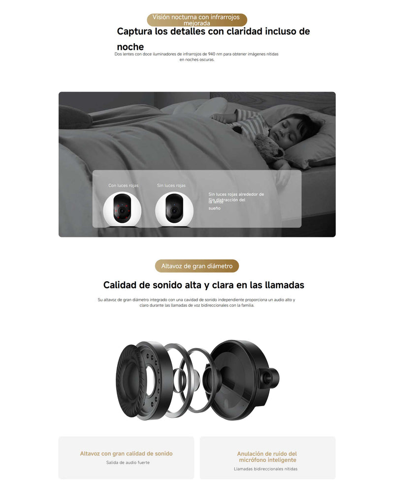 Cámara inteligente dual Xiaomi C300