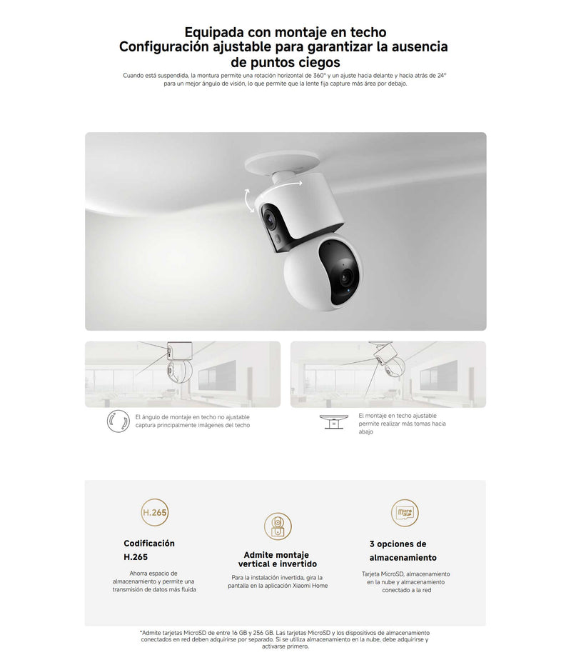 Cámara inteligente dual Xiaomi C300