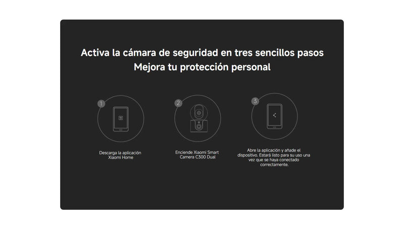 Cámara inteligente dual Xiaomi C300